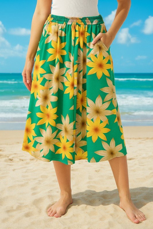 FLORAL SKIRT